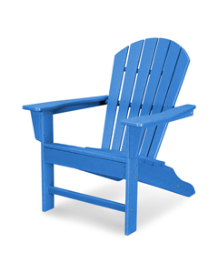 south beach adirondack in vintage pacific blue