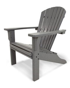 seashell adirondack in slate grey thumbnail