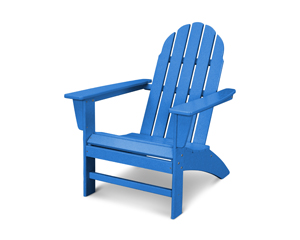 vineyard adirondack chair in pacific blue