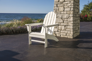 vineyard adirondack chair in white