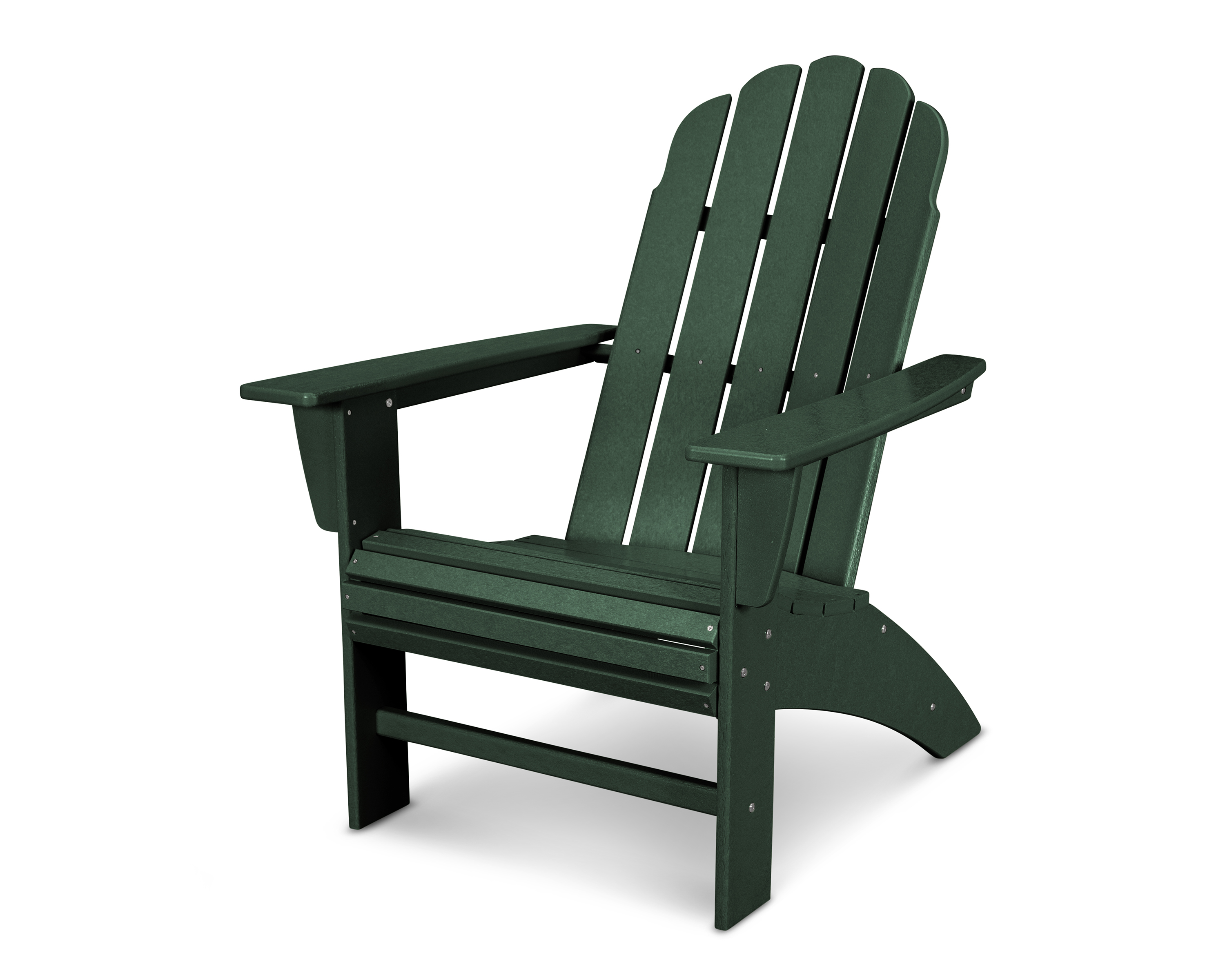 vineyard curveback adirondack chair in green product image