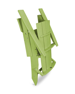quattro folding adirondack in lime thumbnail