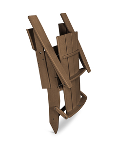 quattro folding adirondack in teak thumbnail