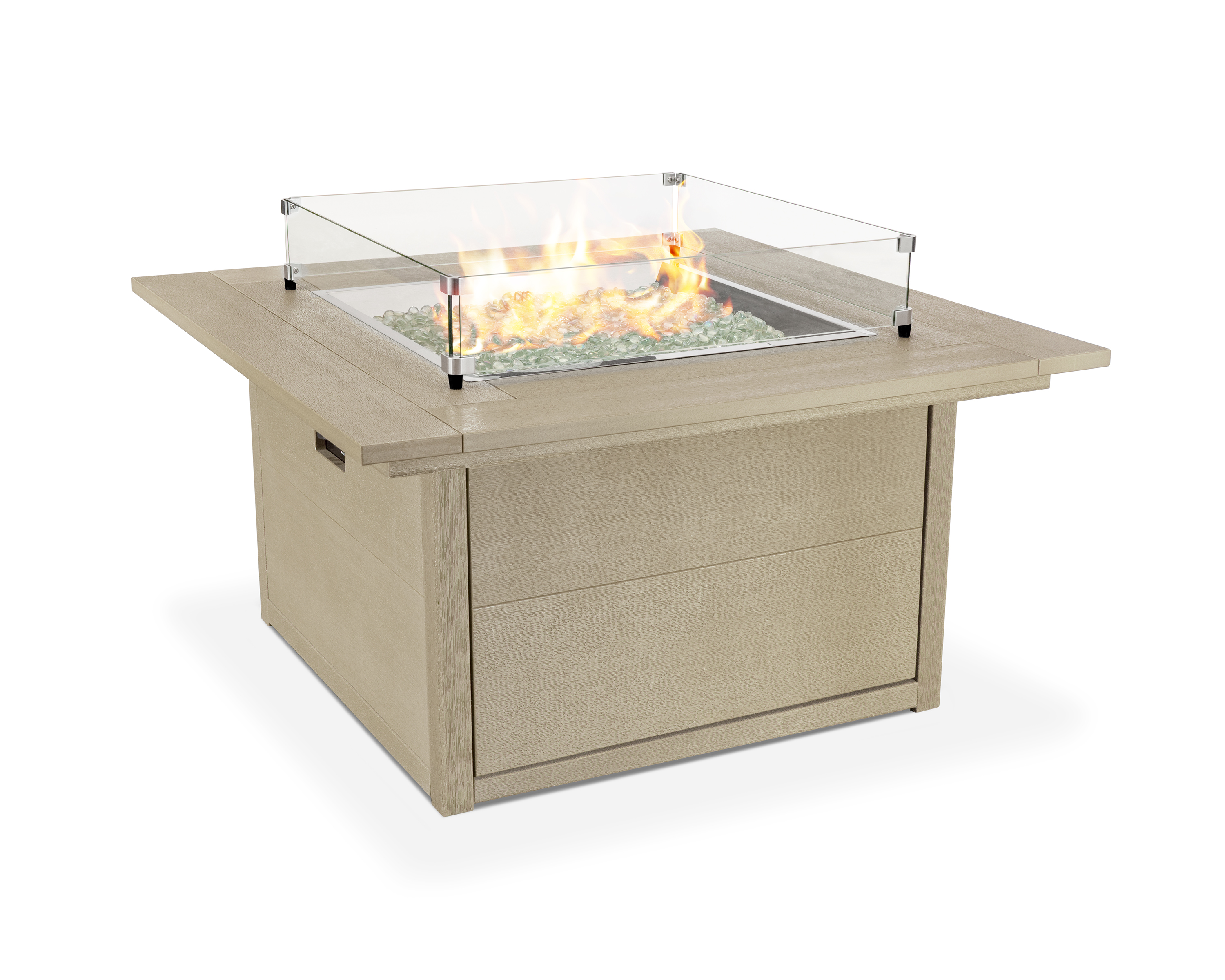 44 inch square fire table in vintage sahara thumbnail image