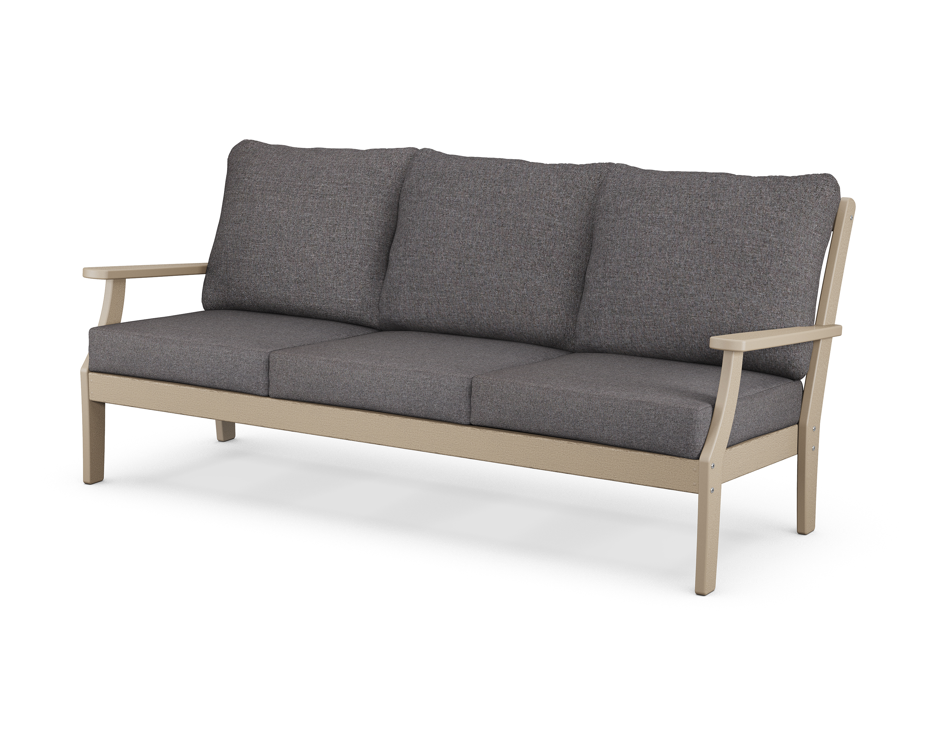 braxton deep seating sofa in vintage sahara / ash charcoal product image