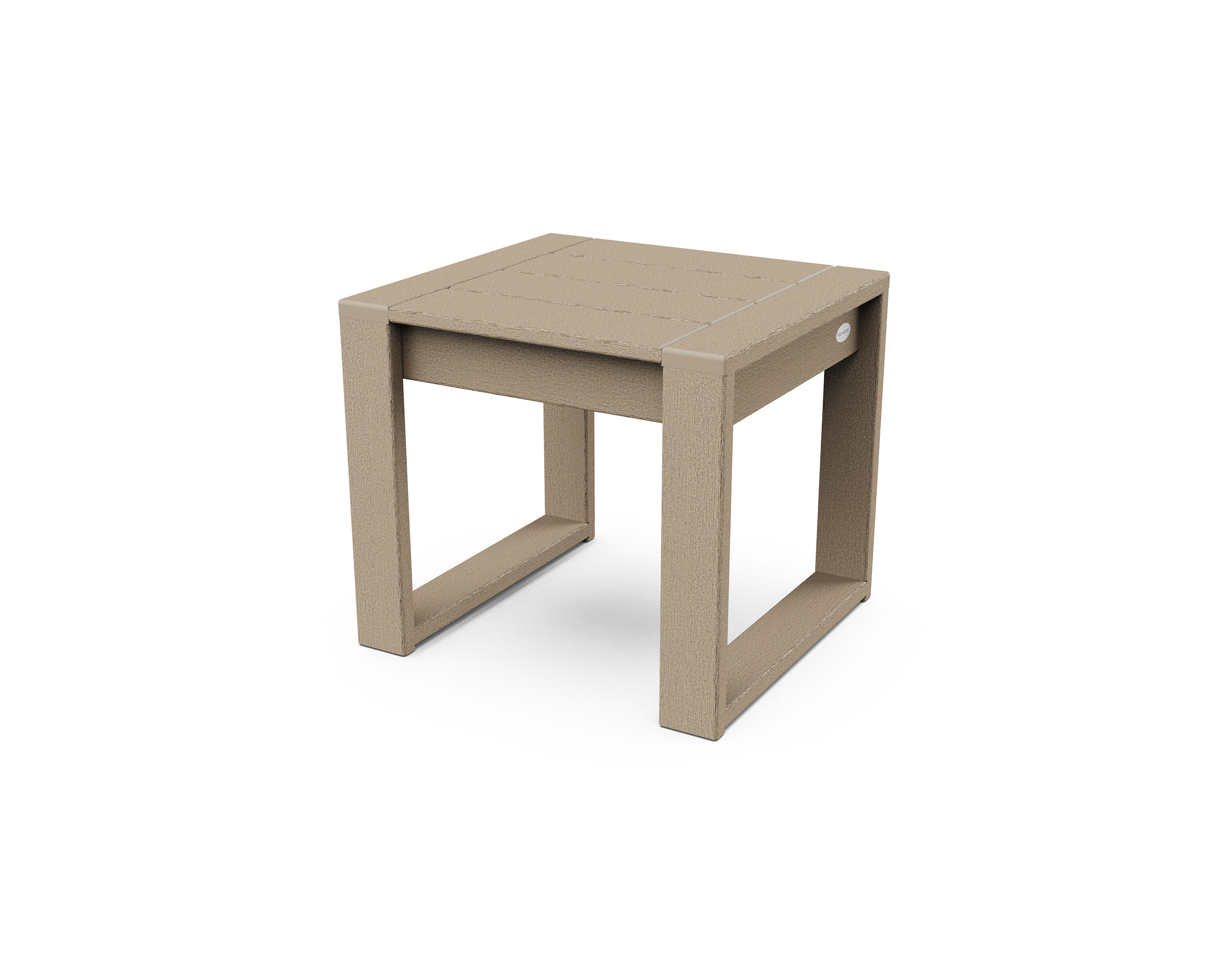 edge end table in vintage sahara product image