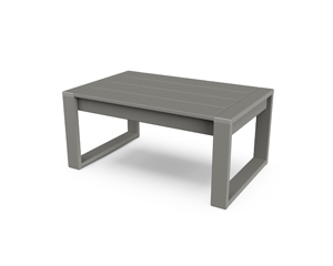 edge coffee table in slate grey