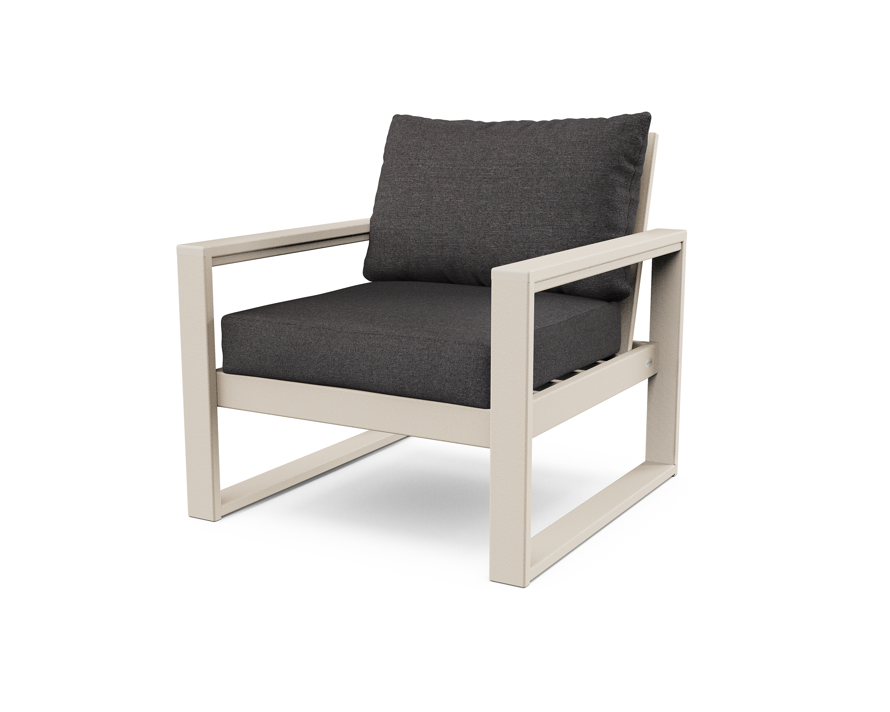 edge club chair in sand / ash charcoal product image