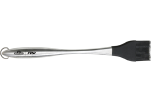 pro silicone basting brush with stainless steel handle