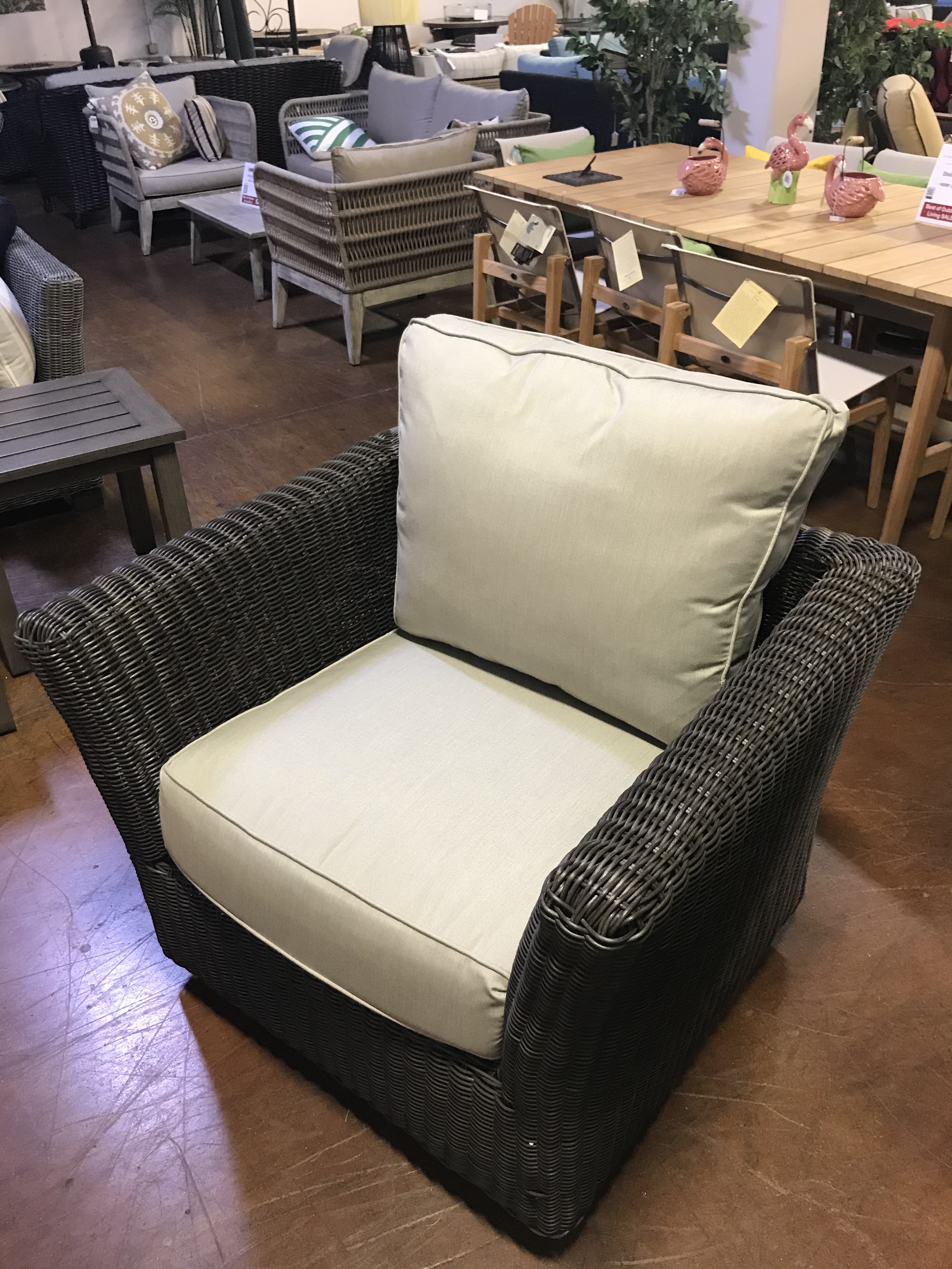 delray swivel lounge chair – spectrum dove product image