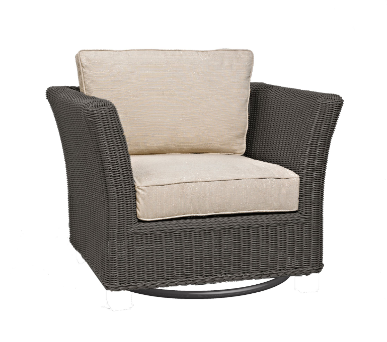 delray swivel lounge chair spectrum dove Forshaw of St. Louis