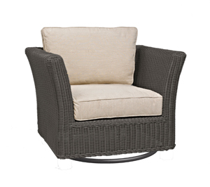 delray swivel lounge chair – frame only