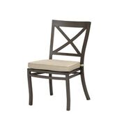 claremont side chair slate grey – frame only