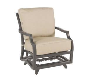 slate grey claremont spring lounge chair – frame only