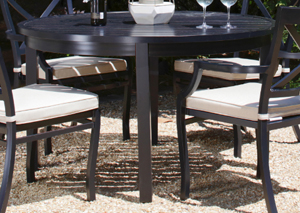 claremont 52 inch round dining table thumbnail