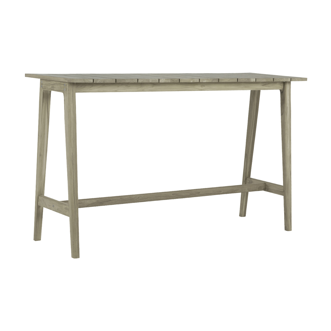 coast bar table in oyster teak product image