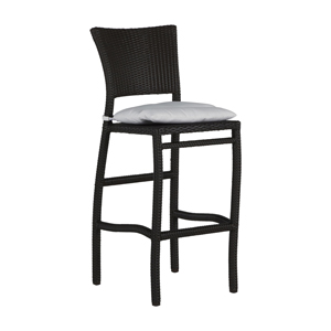 30 inch skye bar stool in black walnut – frame only