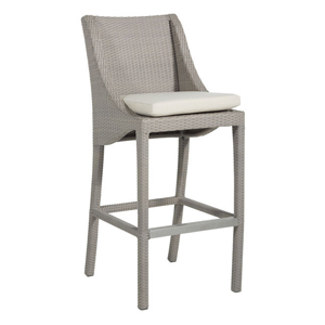 30 inch athena bar stool in oyster – frame only