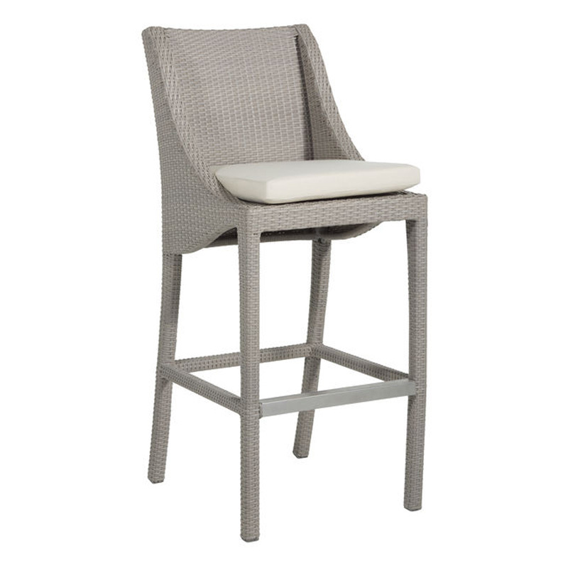 30 inch athena bar stool in oyster – frame only product image