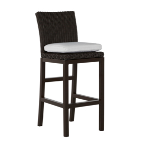 30.5 inch rustic bar stool in black walnut – frame only