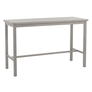 club aluminum bar table in oyster (no hole)