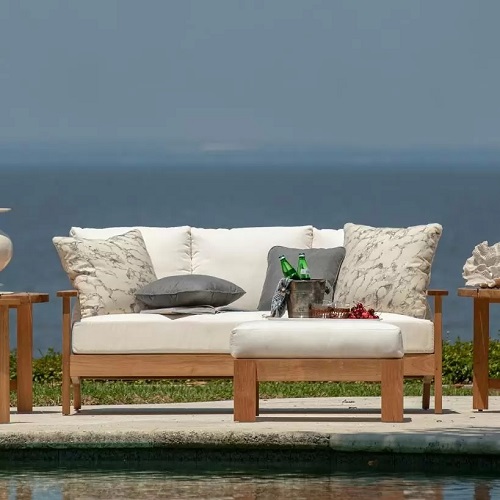 ashland teak sofa in oyster teak – frame only thumbnail