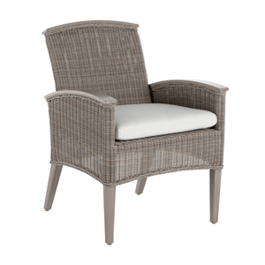 astoria arm chair in oyster – oyster – frame only
