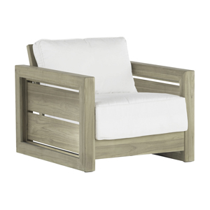bali lounge in oyster teak – frame only