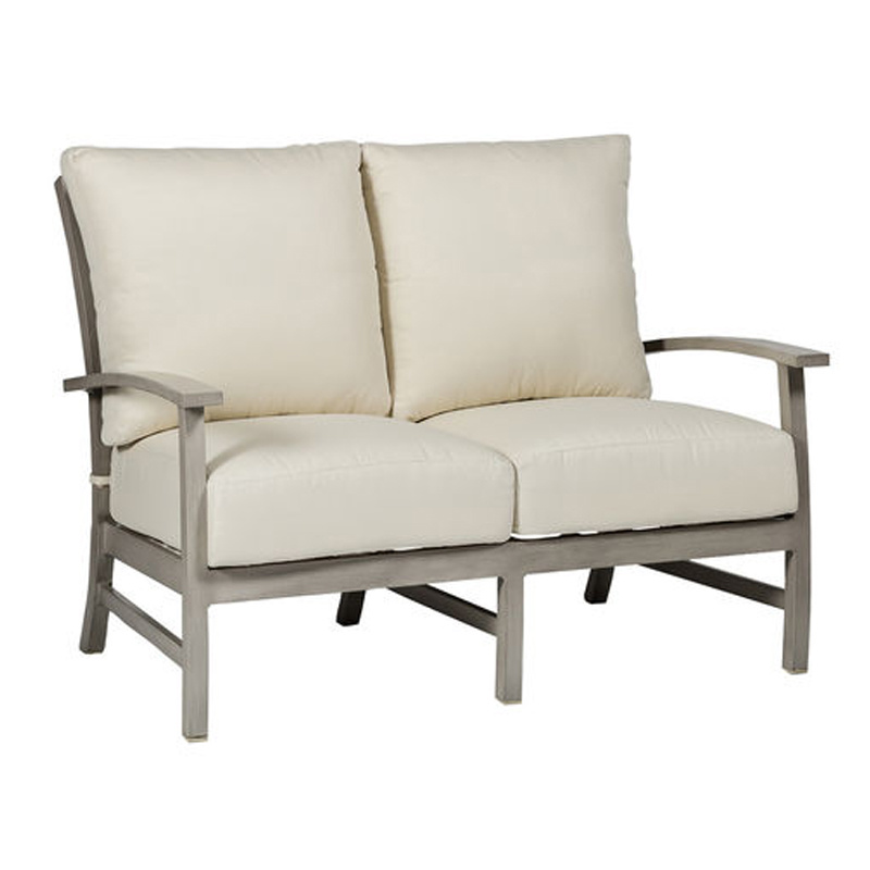 charleston loveseat in oyster – frame only product image