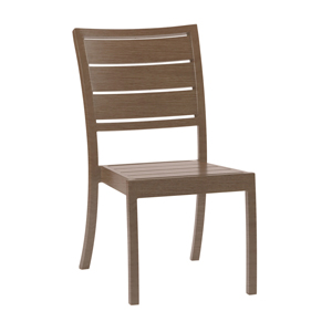 charleston side chair in oak – frame only