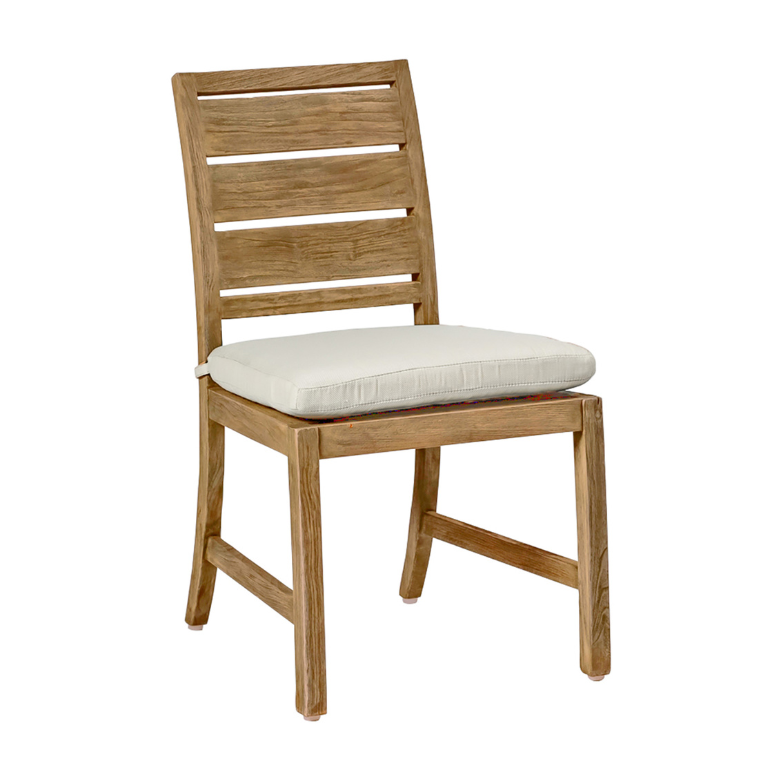 charleston teak side chair in natural teak – frame only product image