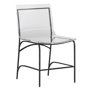 claro dining chair in ancient earth/acrylic