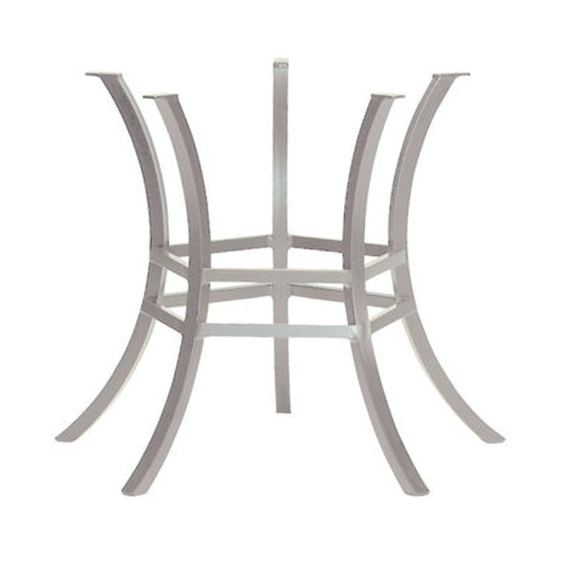 cort dining table base (5 leg) in oyster product image