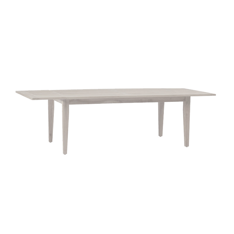 extension farm table in oyster teak product image