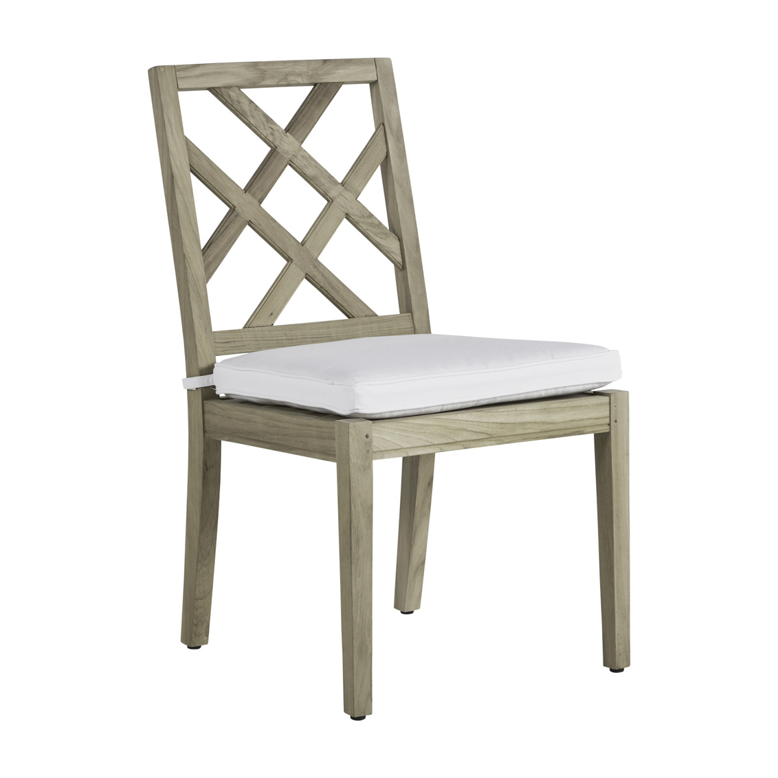 haley side chair in oyster teak – frame only product image