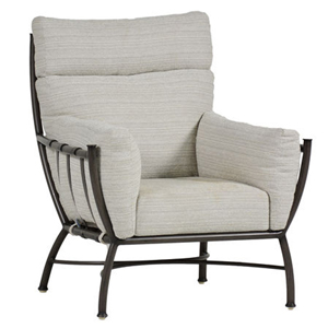 majorca lounge chair in slate grey – frame only