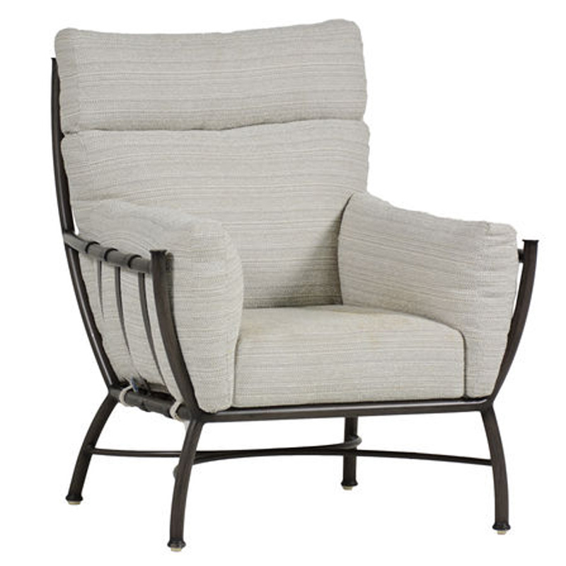 majorca lounge chair in slate grey – frame only product image