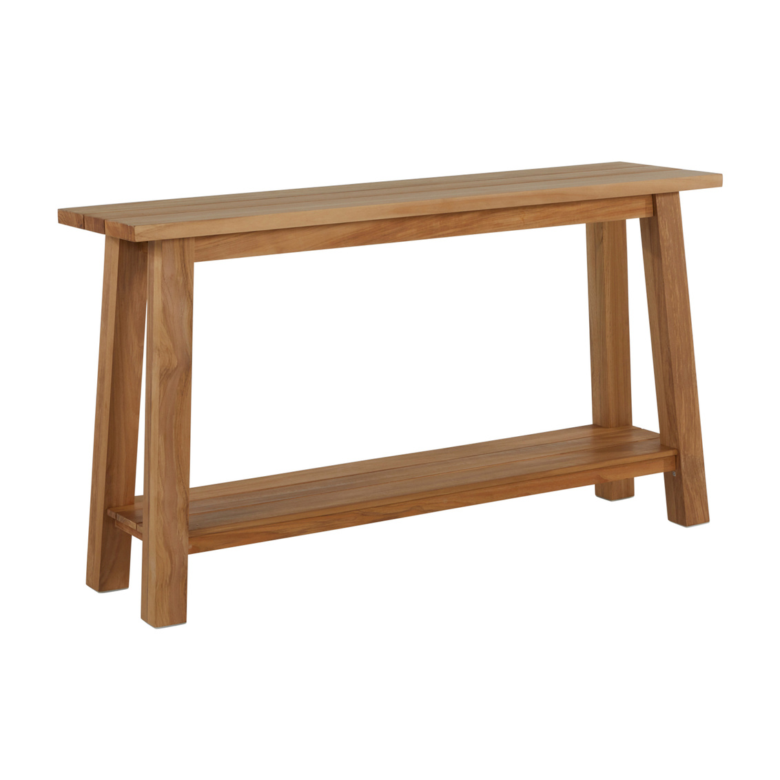 paige teak console in natural teak product image