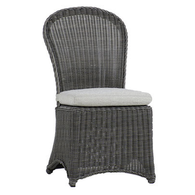 regent side chair in slate grey – frame only product image