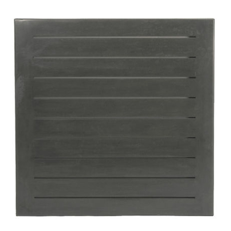 resort 36 inch square table top in slate grey (no hole) product image