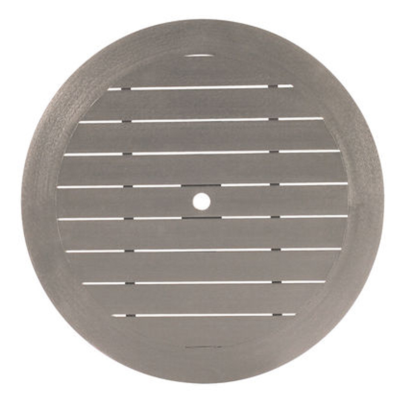 resysta 30 inch round table top (hole) in oyster product image