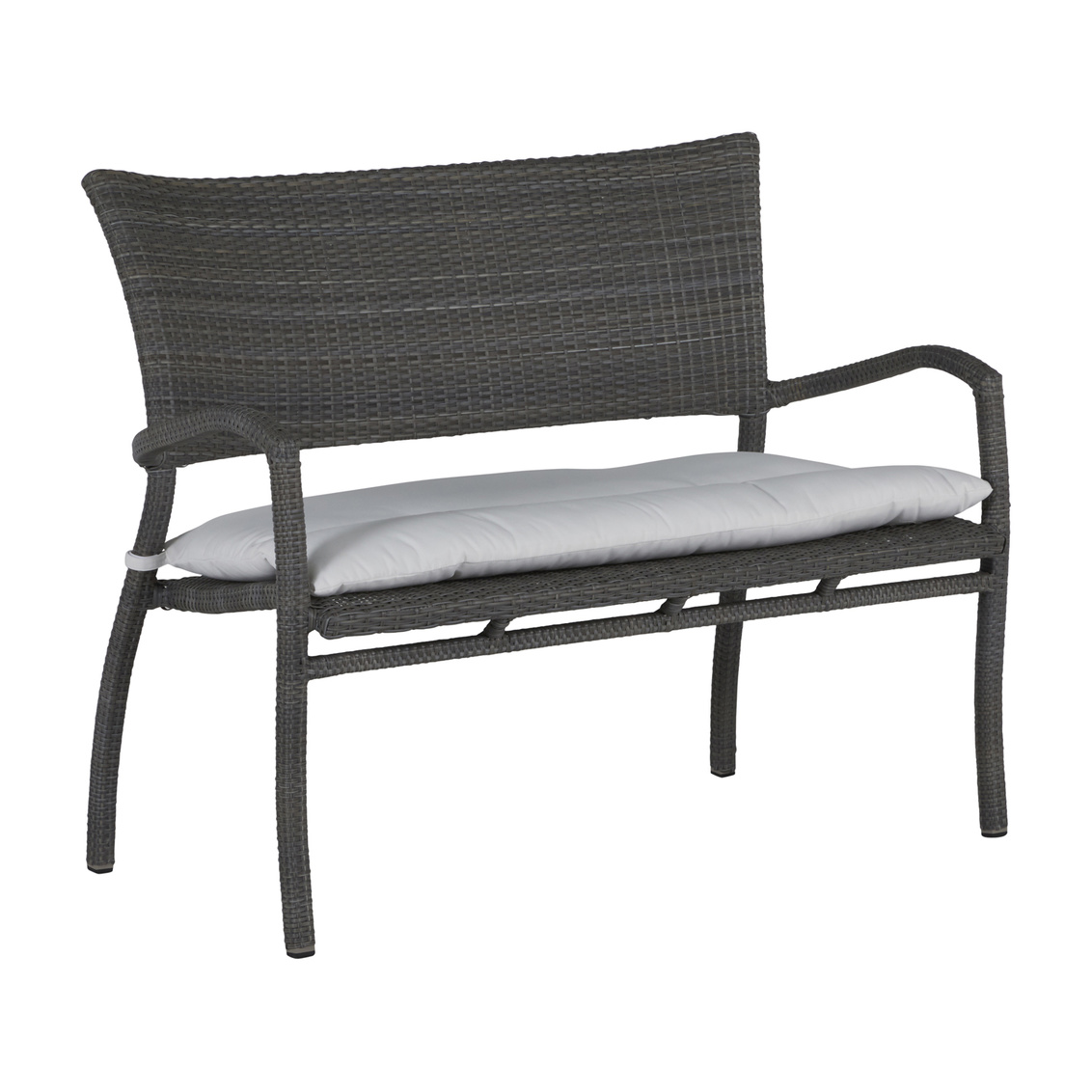 skye bench in slate grey – frame only product image
