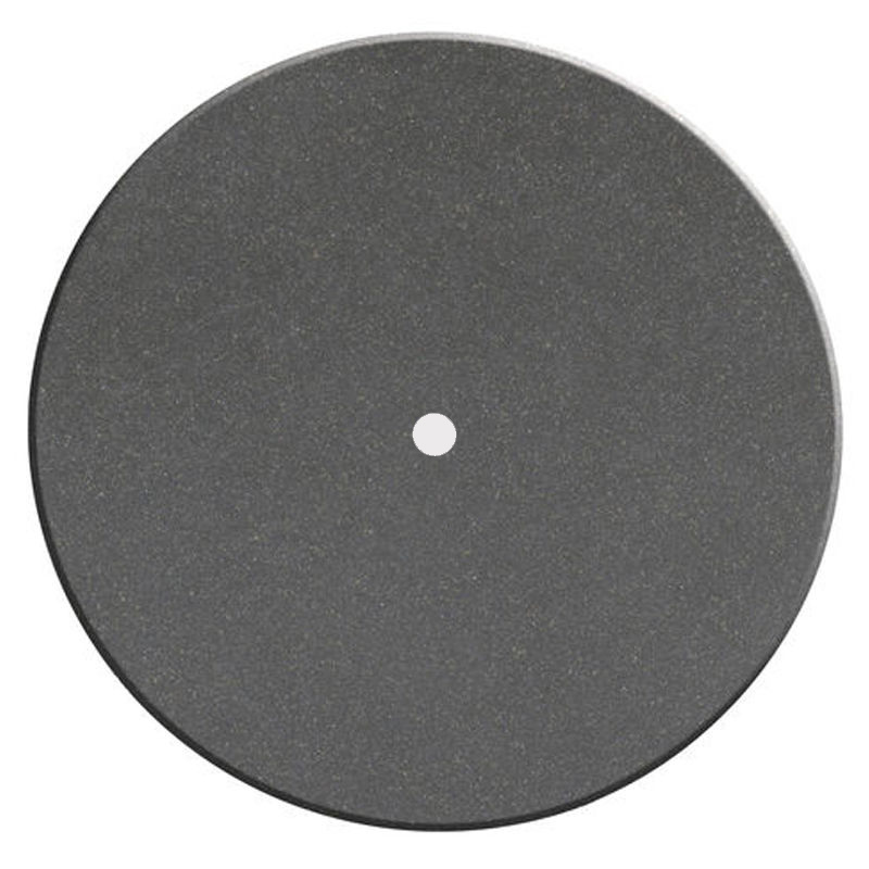 superstone 36 inch round table top (hole) in dove grey product image