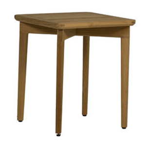 woodlawn end table in natural teak