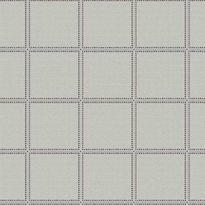 stitched grid chambray cushion for carmel aluminum lounge