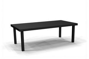 jasper solid top 27 inch x 54 inch coffee table