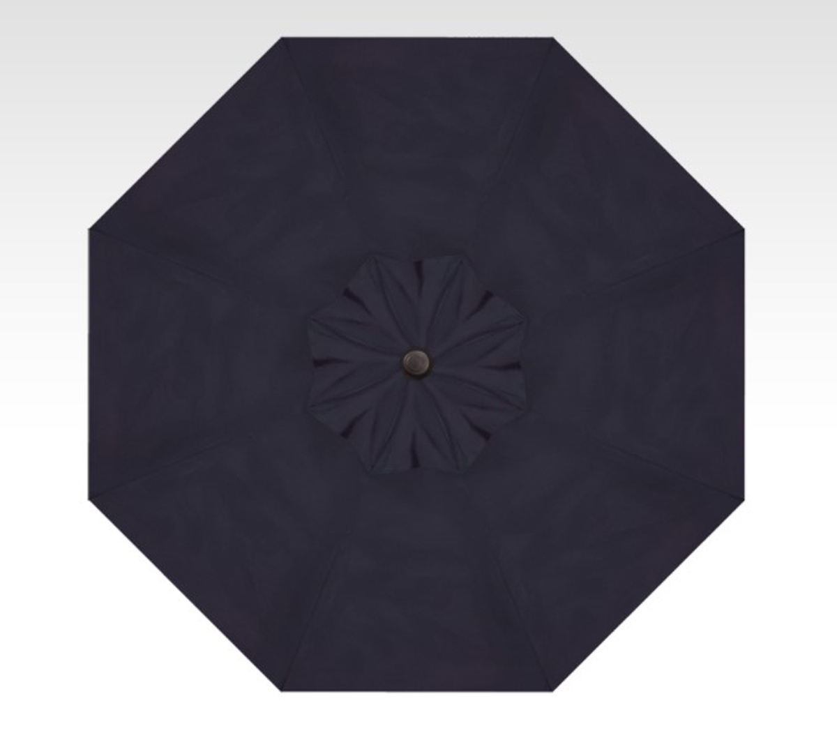 7.5 navy push-button tilt umbrella – black frame thumbnail image