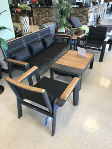 geneva sofa seating set – nero