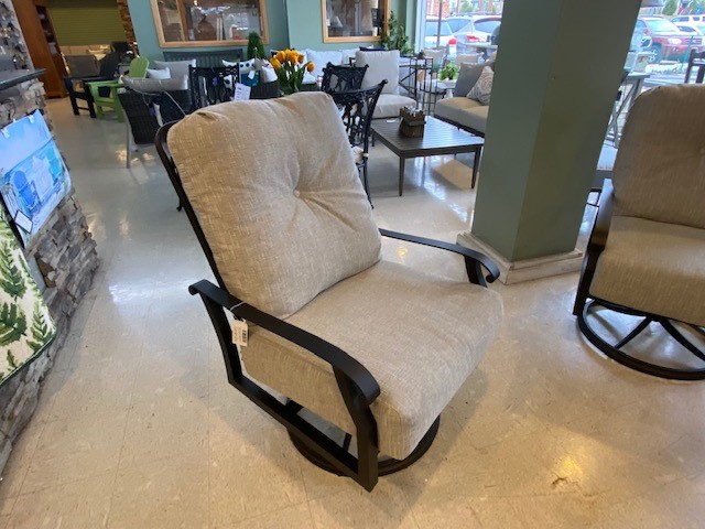 cortland swivel rocking lounge chair – twilight / jedidiah zinc product image