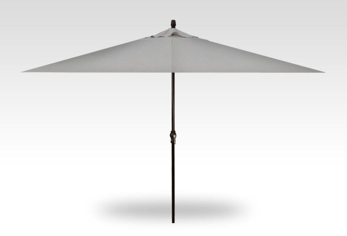 11 x 8 cast silver no-tilt umbrella – black frame product image